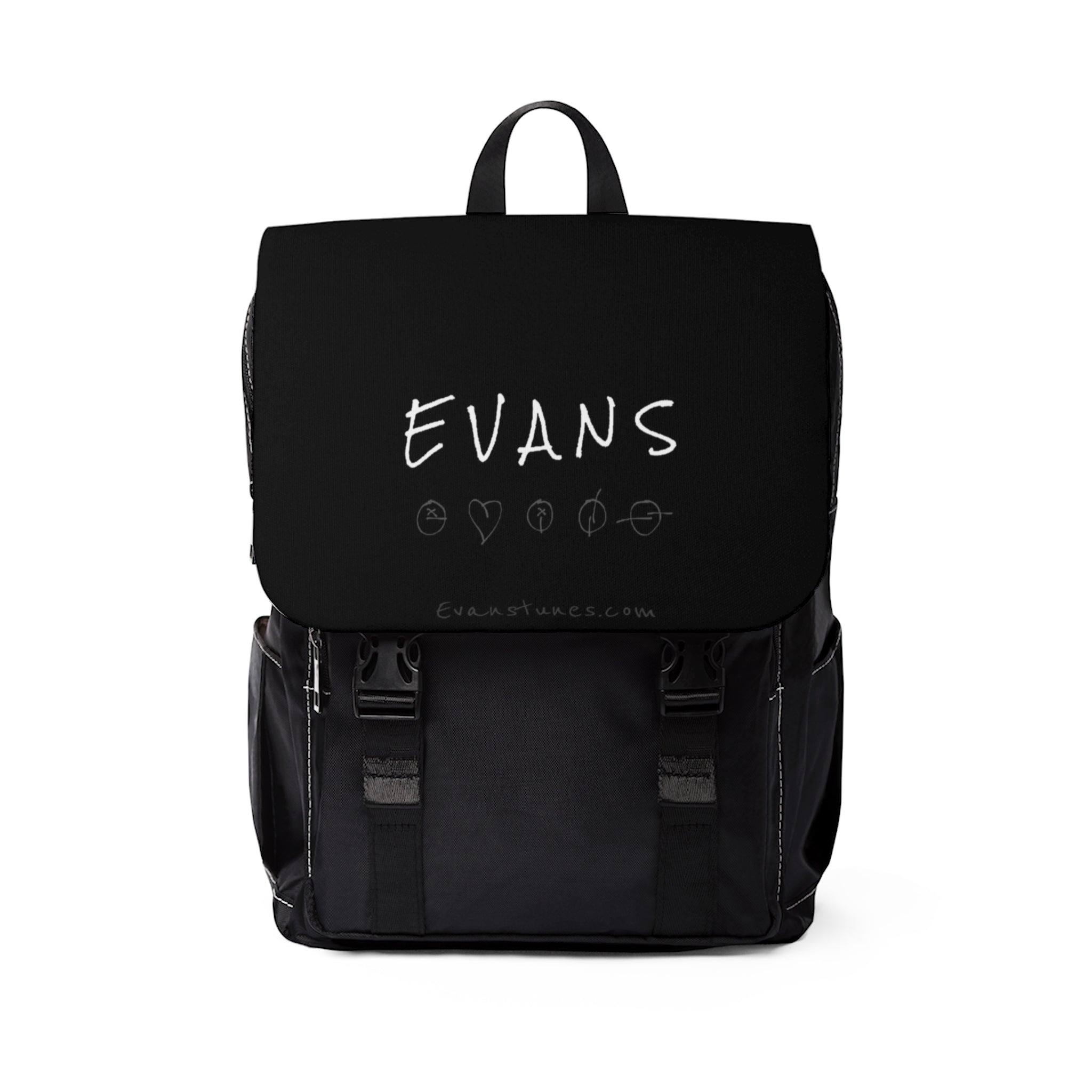 EVANS -Love conquers it all -Unisex Casual Shoulder Backpack