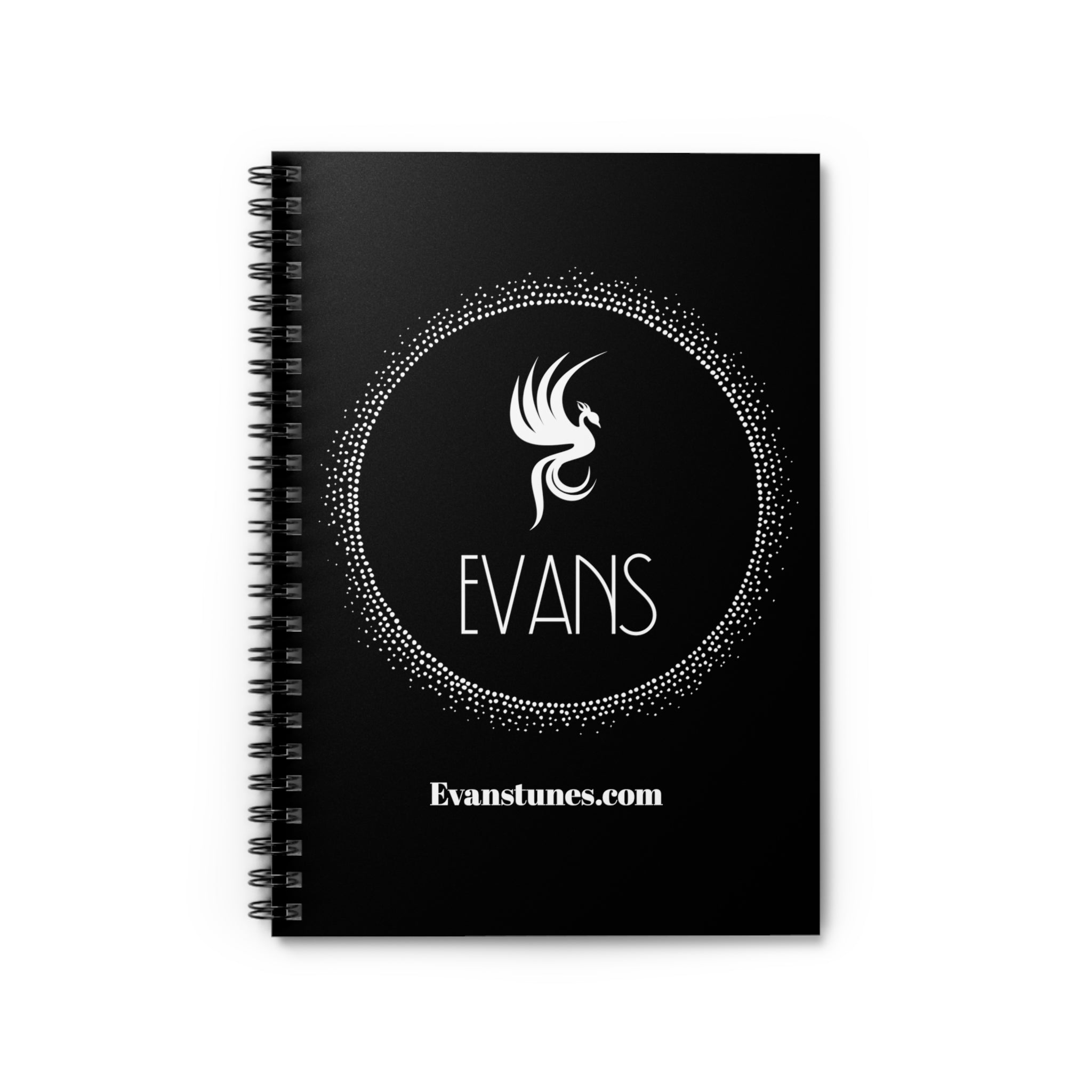 EVANS  Logo Spiral Notebook - Ruled Line